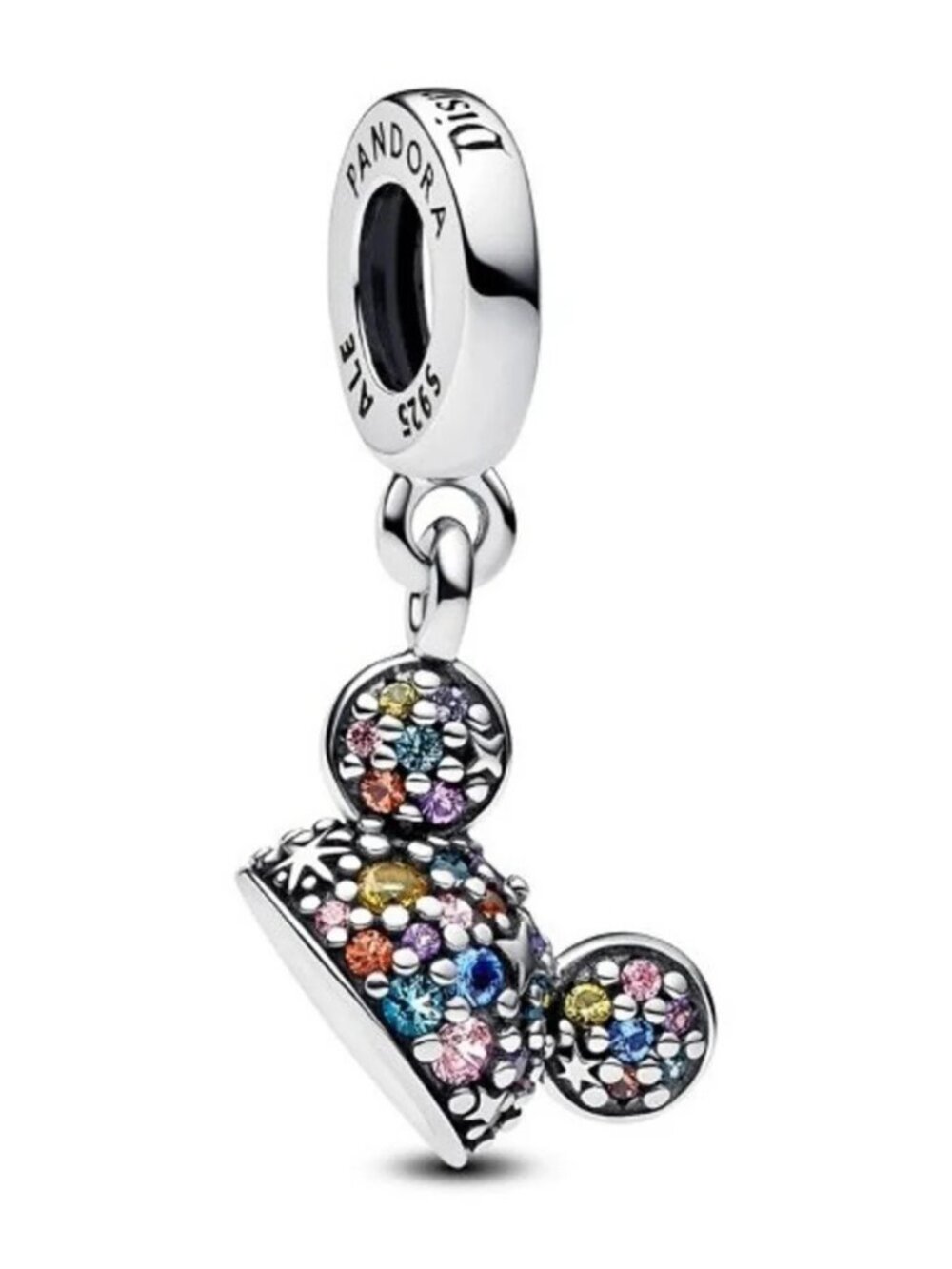 Pandora Disneyland 70th Anniversary Ear Hat Pandora Charm